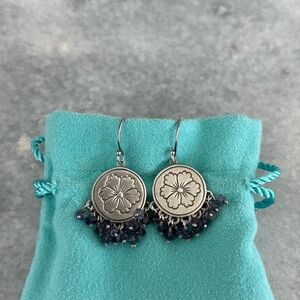 Me&Ro geisha iolite chandelier earrings